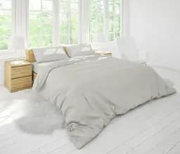 Простирадло на резинці Good-Dream Бязь Premium Light Grey 200х220 см сіре (GDCLGSHEETF200220) - мініатюра 4