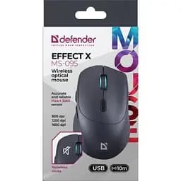 Комп'ютерна мишка Defender Effect X MS-095 Wireless Black (52095) - мініатюра 5