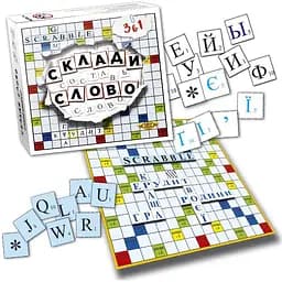 Игра Составь слово. Эрудит (Scrabble) MKM0316