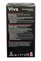 Презервативи Viva Кольорові ароматизовані 12 шт.