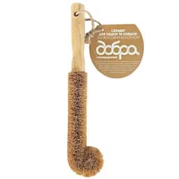 Щітка для миття пляшок та келихів з ручкою Добра господарочка кокосове волокно 1 шт.(4820086523486)