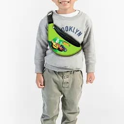 Сумка-бананка детская Хот Вилс "Hot Wheels" с принтом ,32х15см,сумка для мальчика  через плечо (00158)