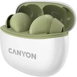 Навушники Canyon TWS-5 Green CNS-TWS5GR - мініатюра 2