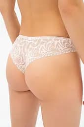 Жіночі трусики SIMONA 009 25 03 Effetto Lingerie срібні-півонія 44/XL - мініатюра 2