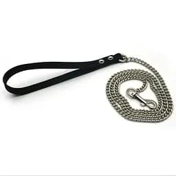 Повідець-цепь для собак ПЛ никель Zoo-hunt 3.5 мм 100 см - мініатюра 5