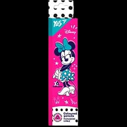Карандаши цветные Yes Minnie, 6 цветов (290699)