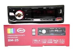 Автомагнітола Boschmann BM-25 Blue-tooth, MP3, RGB - підсвітка, 2xUSB, SD, AUX (1DIN) - мініатюра 6