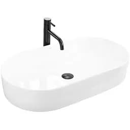 Умивальник Rea Nadia 70 white накладний REA-U5801, Білий