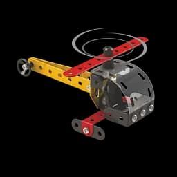 Конструктор Zephyr Mechanix Basic металевий розвивальний 90 елементів 6 моделей - мініатюра 6