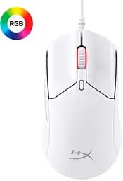 Комп'ютерна миша HyperX Pulsefire Haste 2 RGB USB-A USB білий teh0013998 - мініатюра 4