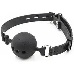 Кляп силіконовий для BDSM Чорний K0765-1