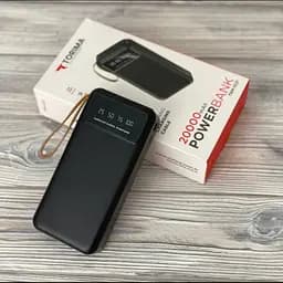 Зовнішній акумулятор Power bank TORIMA TRM-1021 20000 Mah батарея заряджання Чорний - мініатюра 2