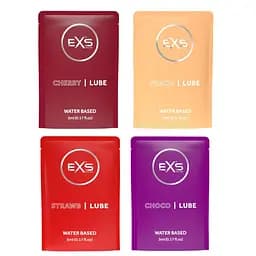 Лубрикант - EXS Flavoured Lube, 5 мл*100 шт. - мініатюра 2
