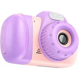 Детская фотокамера Hoco DV201 Dual Lens Pink [136174]