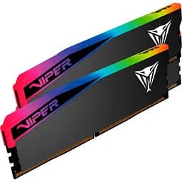 Модуль пам'яті для комп'ютера DDR5 32GB (2x16GB) 6400 MHz Viper Elite 5 Ultra RGB Patriot (VEUR532G6432K) - мініатюра 3