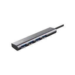 Концентратор Halyx 4-Port USB-A 3.2 Grey Trust (24947_TRUST) - мініатюра 5
