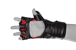 Рукавиці для MMA Power Play 3053, Red/Black - S/M - мініатюра 3