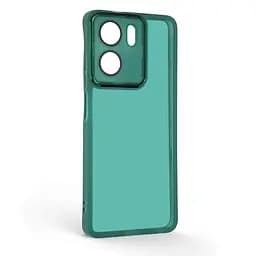 Защитный чехол для OPPO A5X 4G/A5X 5G, Shade, зеленый, TPU+PC, матовый, защита всего корпуса, панель-накладка, противоударный, с большими бортами, амортизирует удары при падениях, ArmorStandart (ARM86772)