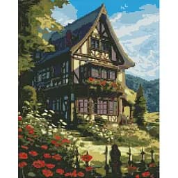 Алмазная мозаика Ideyka Сказка в горах ©art_selena_ru AMO7663 40х50 см