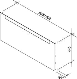 Дзеркало для ванної кімнати Ravak Clear 800 X000000765 - мініатюра 2