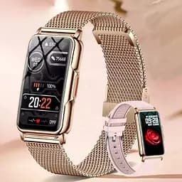 Годинник Smart Mioband Nano+ Gold, 2 ремінця - мініатюра 3