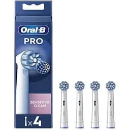 Насадка для зубної електрощітки Braun Oral-B Pro Sensitive Clean EB60X (4 шт) (Oral-B Pro Sensitive Clean EB60X (4))