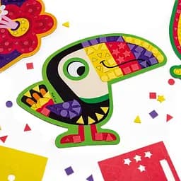 Набір для творчості Vladi Toys Птахи м'яка мозаїка (VT4511-09) - мініатюра 2