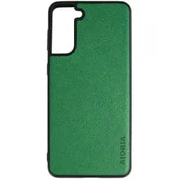 Чохол Aioria Cross Pattern Case для Samsung Galaxy S21+ Green