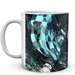 Кружка GeekLand Kimetsu no Yaiba Клинок, уничтожающий демонов Танджиро KY 002.17 330 мл белая