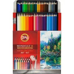 Олівці кольорові Koh-i-Noor Mondeluz акварельні 48 шт. (3713) - мініатюра 2