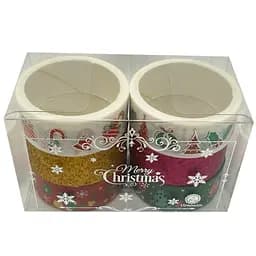 Набір декоративний скотч "Merry Christmas" Bambi XM-JD2273-1, 1,5 см x 2 м