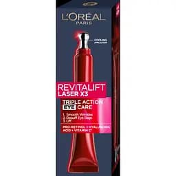 Крем для шкіри навколо очей L’Oréal Paris Revitalift Лазер х3 Регенеруючий глибокий догляд, 15 мл (A9200902)