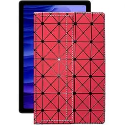 Чохол StatusCASE з екошкіри для планшету Samsung Galaxy Tab A7 10.4 2020 (T505) Червоний ромб