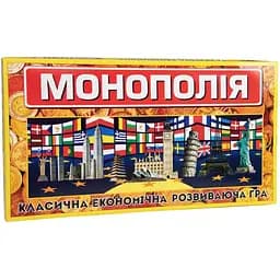 Настольная игра Strateg Монополия на украинском языке (693ST)
