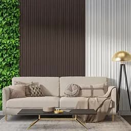 Рейка декоративна Wall Sticker WPC стінова 3000х160х23 мм Горіх SW-00001535 - мініатюра 7