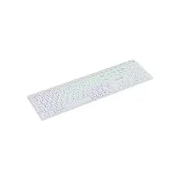 Клавіатура Canyon HKB-W11 Slim Dual Mode Wireless/Bluetooth RGB UA White (CNS-HBTK11W) - мініатюра 4