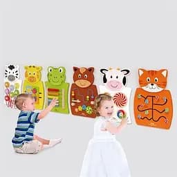Бізіборд Viga Toys Жабка з рахівницею (50679FSC) - мініатюра 2