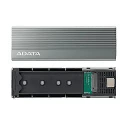 Зовнішня кишеня для накопичувача A-DATA EC680 для SSD M.2 PCIe USB3.2 Gen2 Type-C Gray (EC680-CCGY) - мініатюра 4