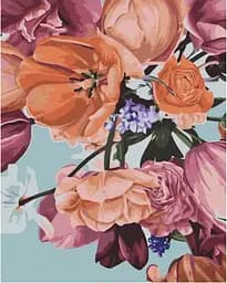 Набір для розпису по номерах Різноманітність тюльпанів, Strateg, 40x50 см, GS1392