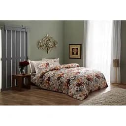 Комплект постельного белья TAC Sharon Pink Семейный Разноцветный 000229376