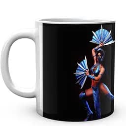 Кружка GeekLand Mortal Kombat Мортал Комбат Китана Who's next? MK.02.374 330 мл белая