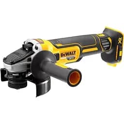 Шліфмашина кутова акумуляторна безщіткова DeWalt 18 B XR Li-lon, d=125 мм, 9000 об/хв, вага 1.74 кг, без акумулятору, зарядного пристрою та валізи (DCG405N)