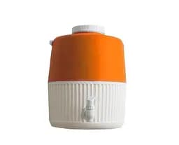 Термос-диспансер для розлива напитков Mazhura Kale, 10 л, желтый (mz1002OR)
