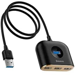 Концентратор Baseus USB 3.0 to 1xUSB 3.0 + 3xUSB 2.0 1.0m (CAHUB-AY01)