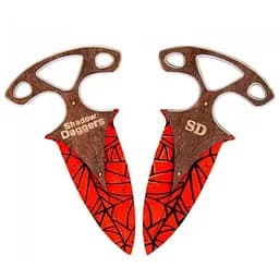 Комплект сувенірних дерев'яних ножів Сувенір-декор Тичковий Павук DAG-S