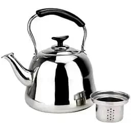 Чайник для заварювання Edenberg з нержавіючої сталі з фільтром-свистком 1.5 л (EB-18052)
