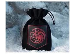 Мішечок для кубиків Q-Workshop Game of Thrones. Targaryen Dice Pouch (GOT/POU/00190166/2025/3/U) - мініатюра 2