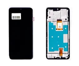 Дисплей (LCD) Realme GT Neo 2 TFT з сенсором чорний + рамка