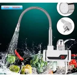 Проточний водонагрівач Delimano кран змішувач з миттєвим підігрівом води - мініатюра 9