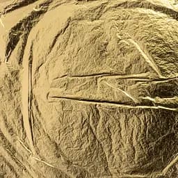 Поталь вільна Nazionale Золото №2 16×16 см 2 аркушів